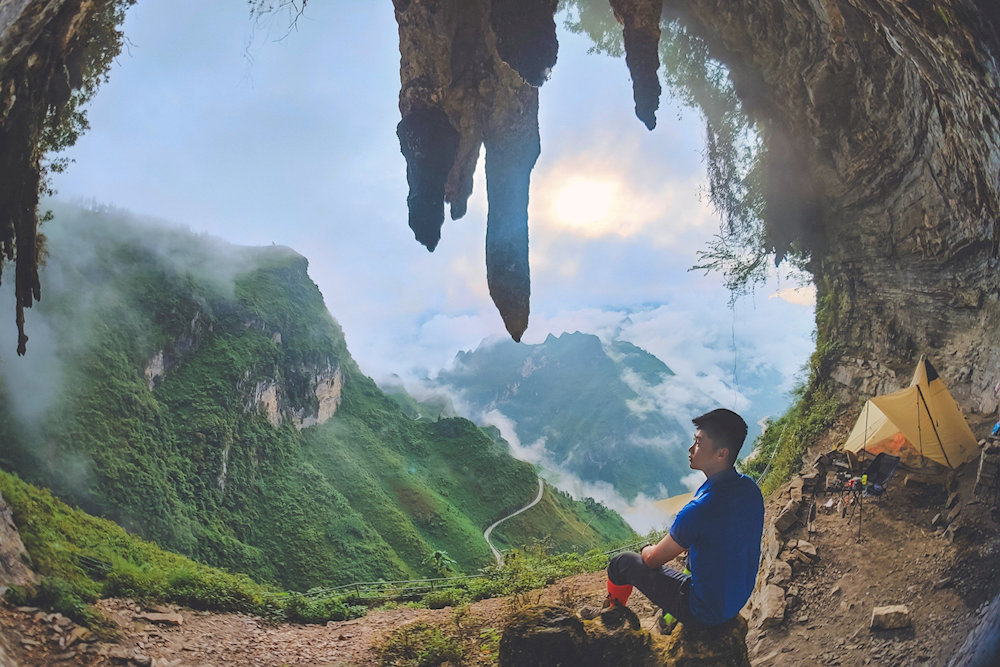 Sunrise or sunset offers the most stunning lighting for photography while also allowing you to avoid crowds